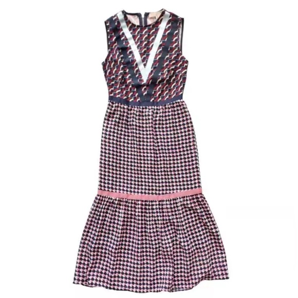 Ted Baker London A line midi dress size 3 US 8 - Picture 3 of 16